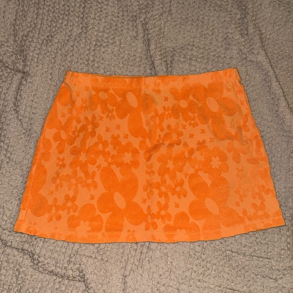 Forever 21 terry cloth mini skirt